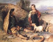 Sir Edwin Landseer The Stonebreaker and his Daughter oil painting